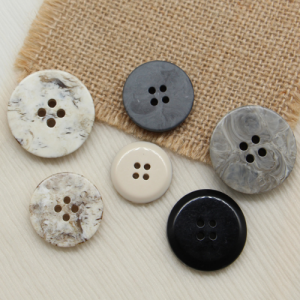 大理石紋路樹脂四眼紐扣